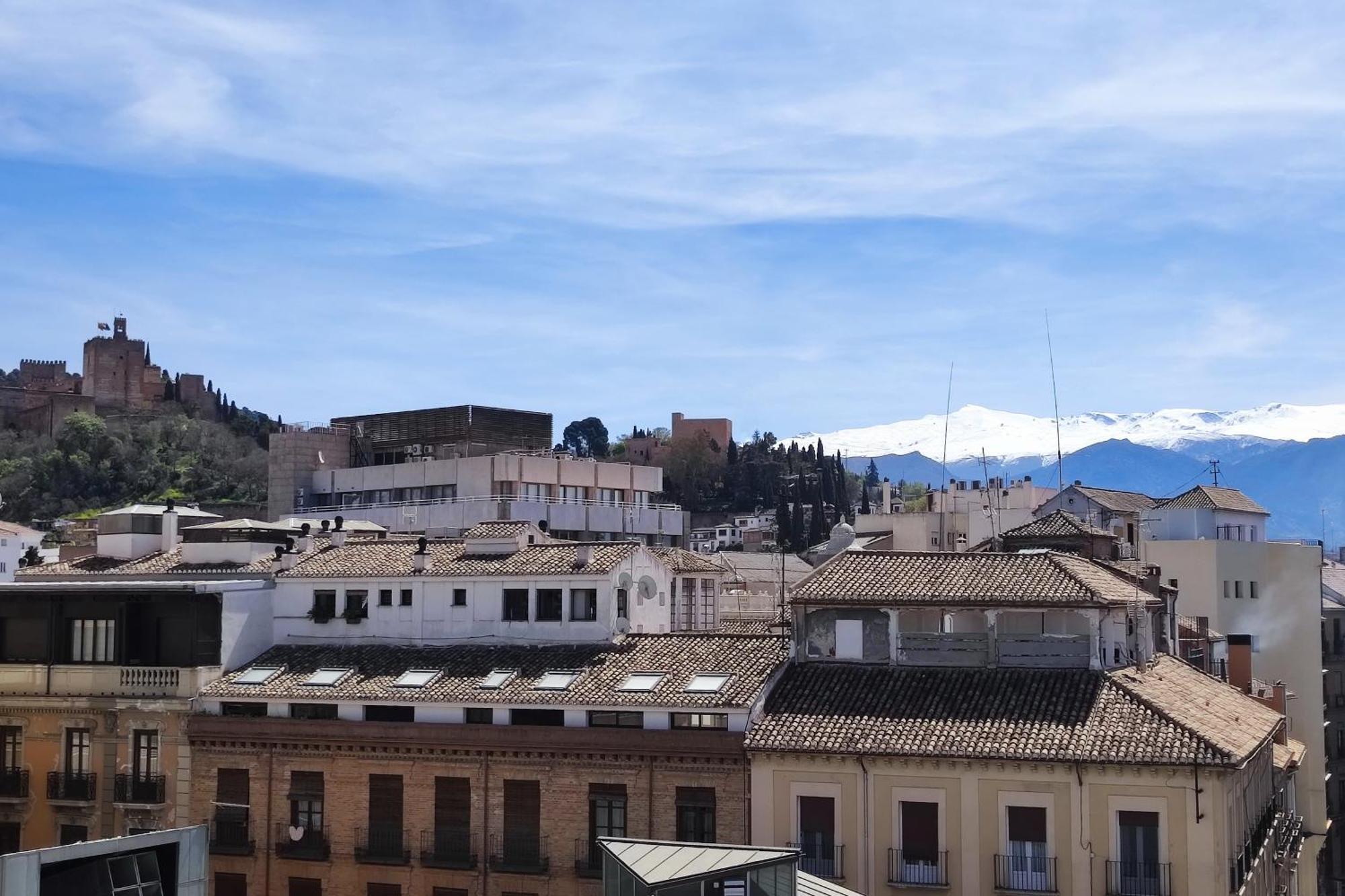 Atico Panorama Catedral Lägenhet Granada Exteriör bild