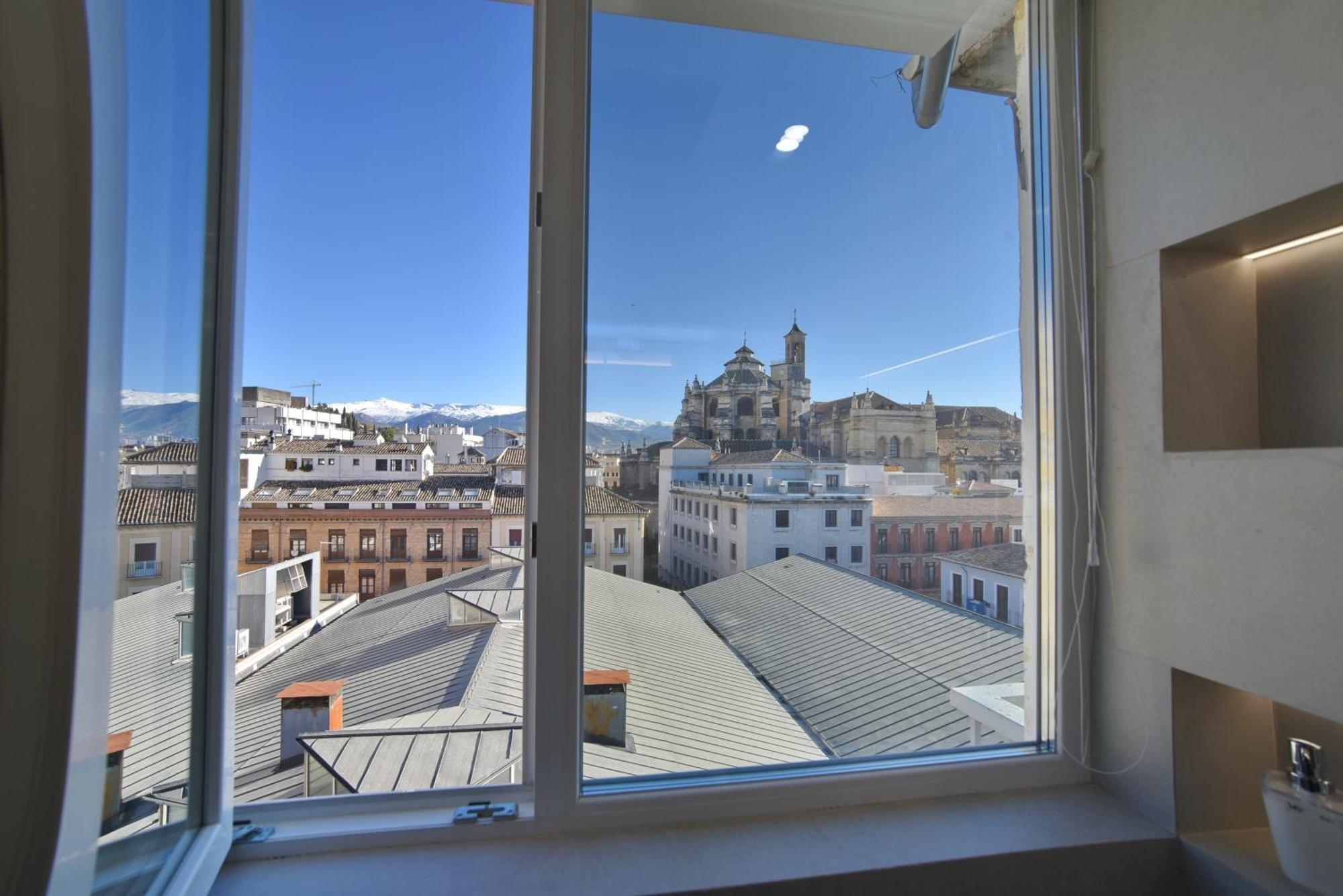Atico Panorama Catedral Lägenhet Granada Exteriör bild