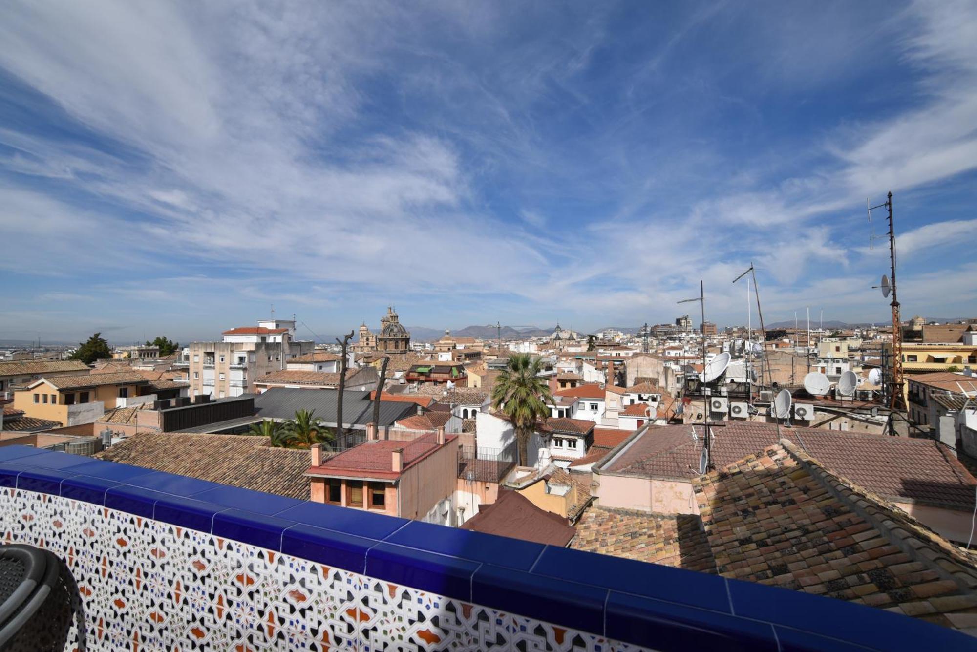 Atico Panorama Catedral Lägenhet Granada Exteriör bild