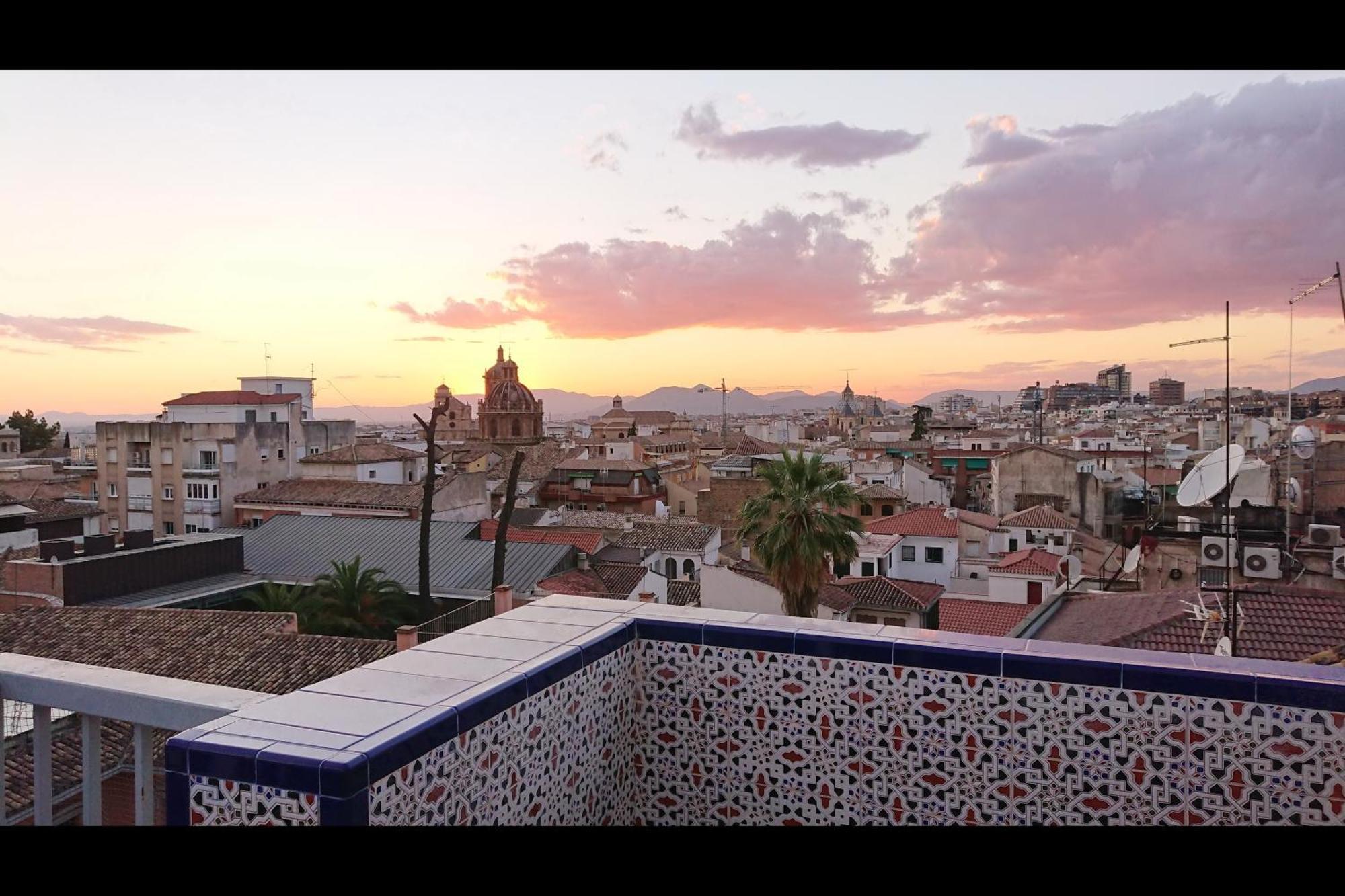 Atico Panorama Catedral Lägenhet Granada Exteriör bild